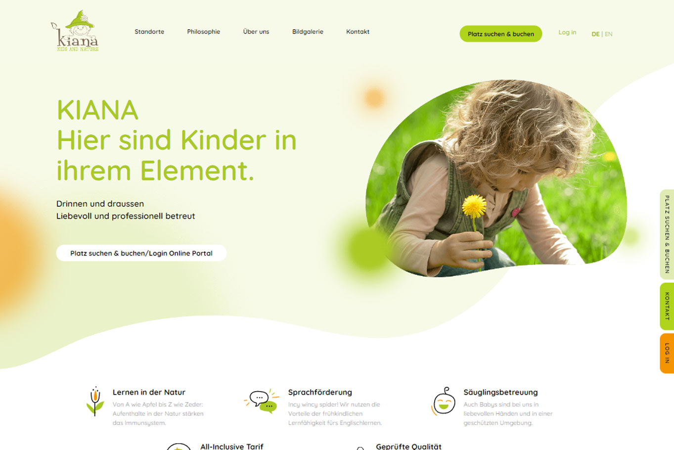Kiana Homepage
