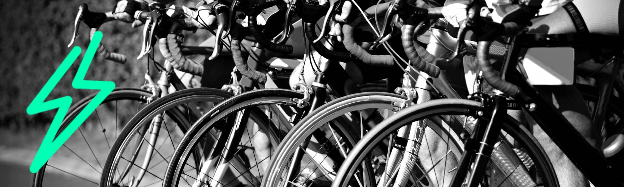 racing bikes and performance marketing icon