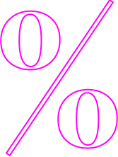 Pink Porzent Icon Checkout Panda