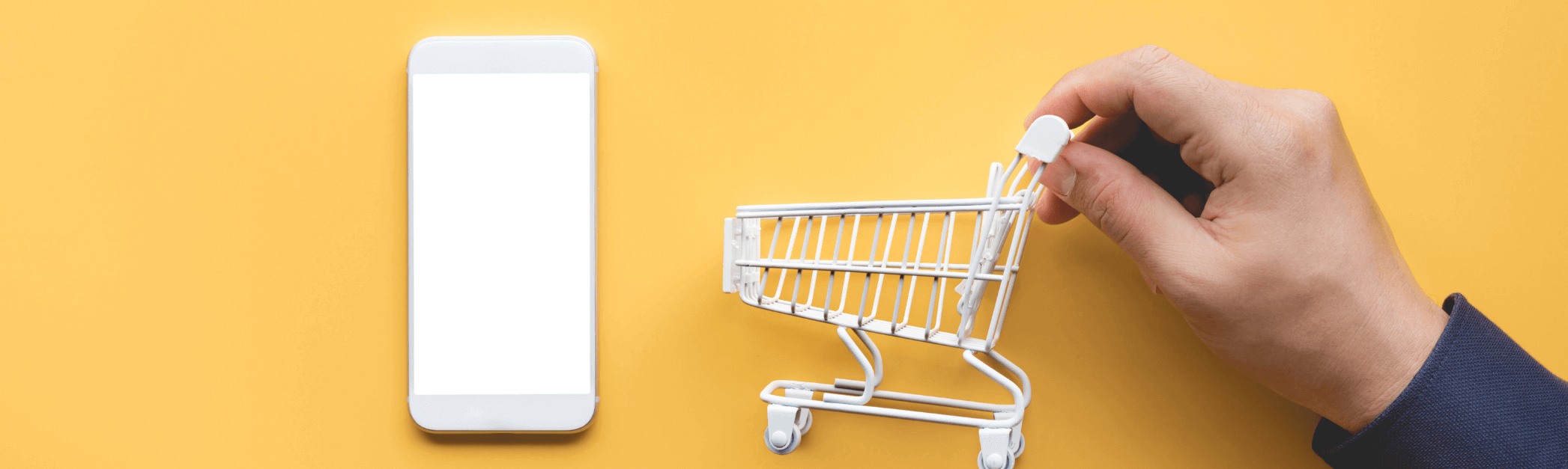 Online Shop auf Mobile