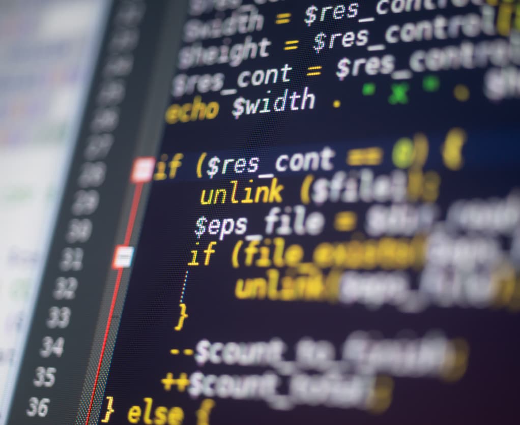 Ausschnitt eines Skripts