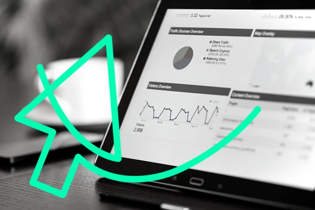 Google Ads Reporting auf Tablet