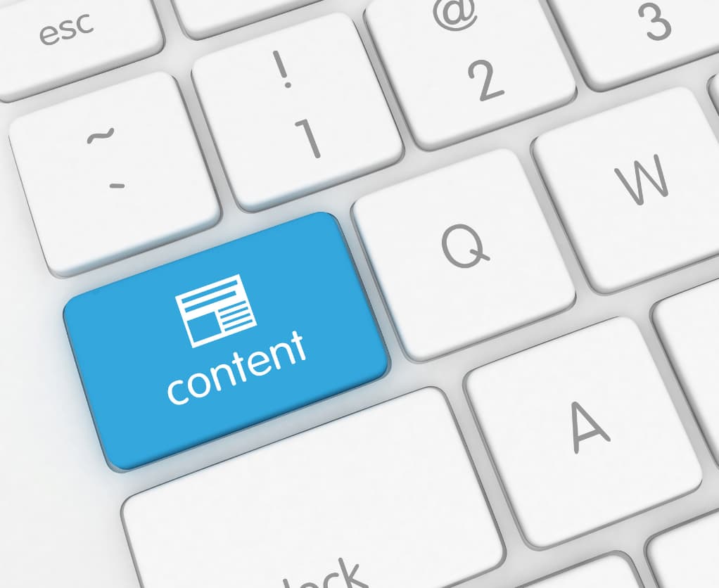 Content marketing keyboard online