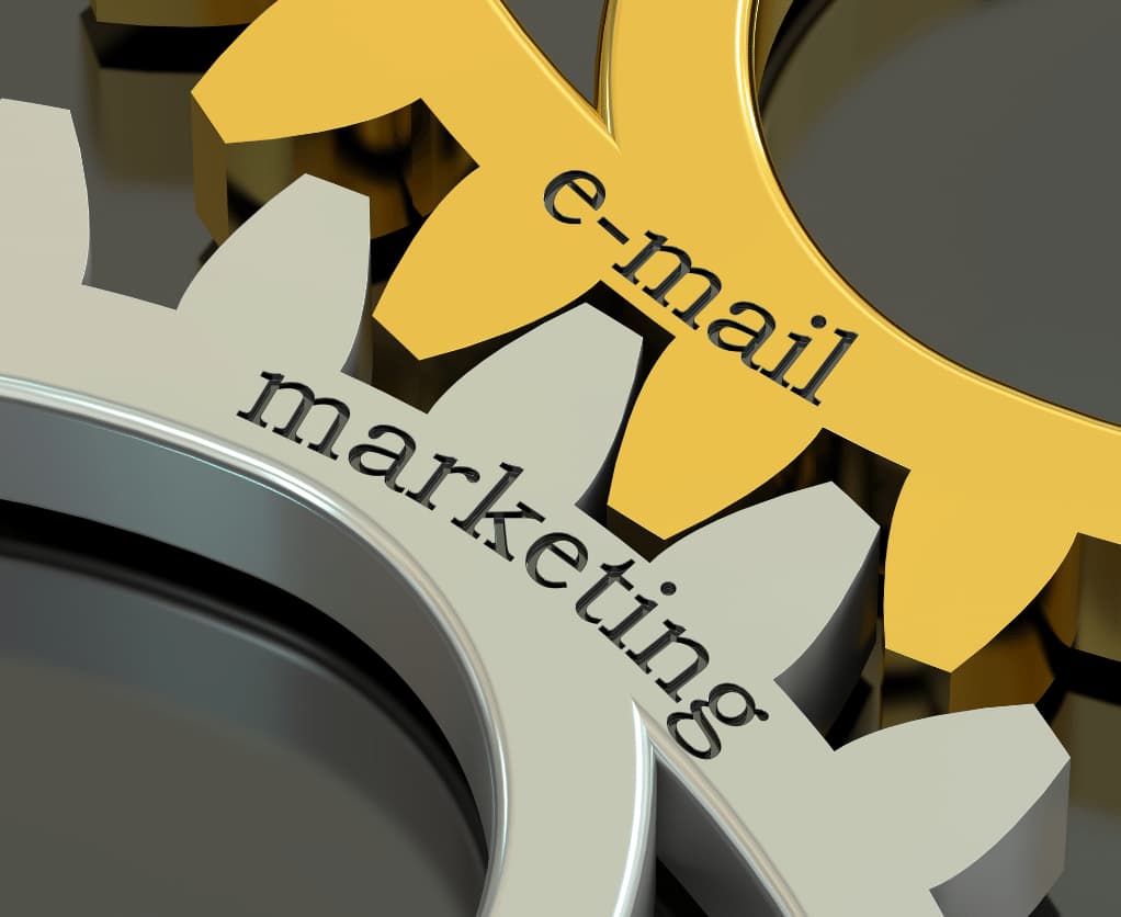 E-Mail Marketing Zahnräder Kombinationen