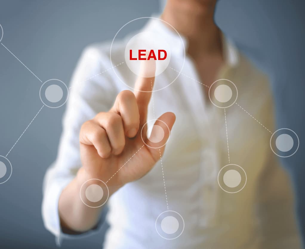 Lead Generierung ONELINE Button Leads