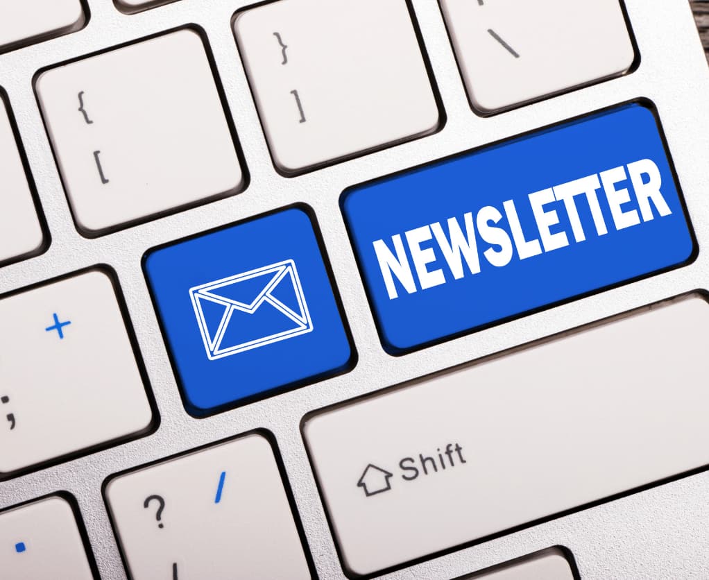 Newsletter Marketing Tastatur