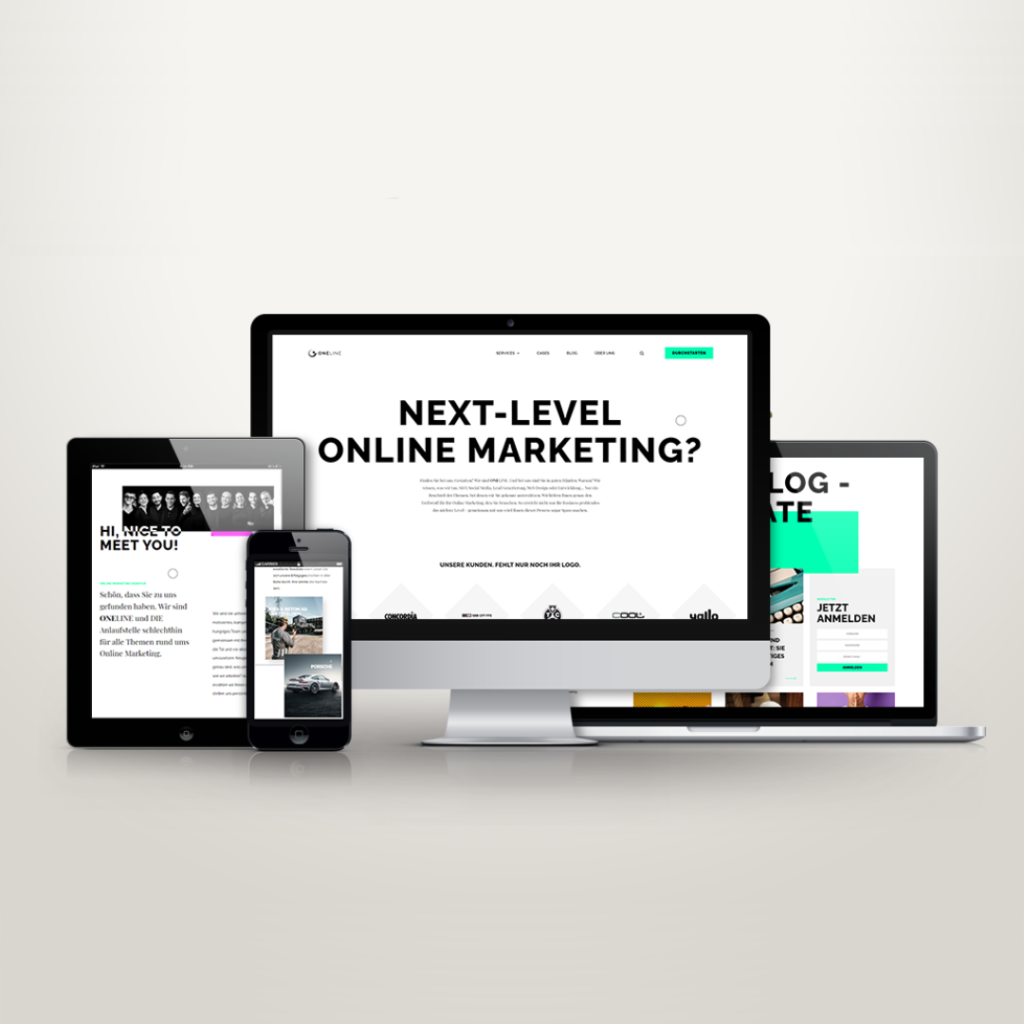 Responsives Design ONELINE