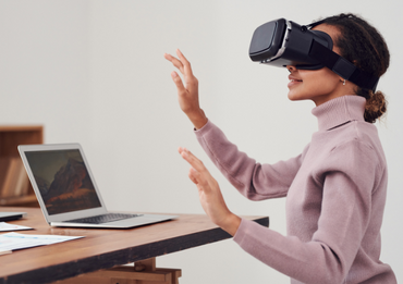 VR-Brille und Metaverse