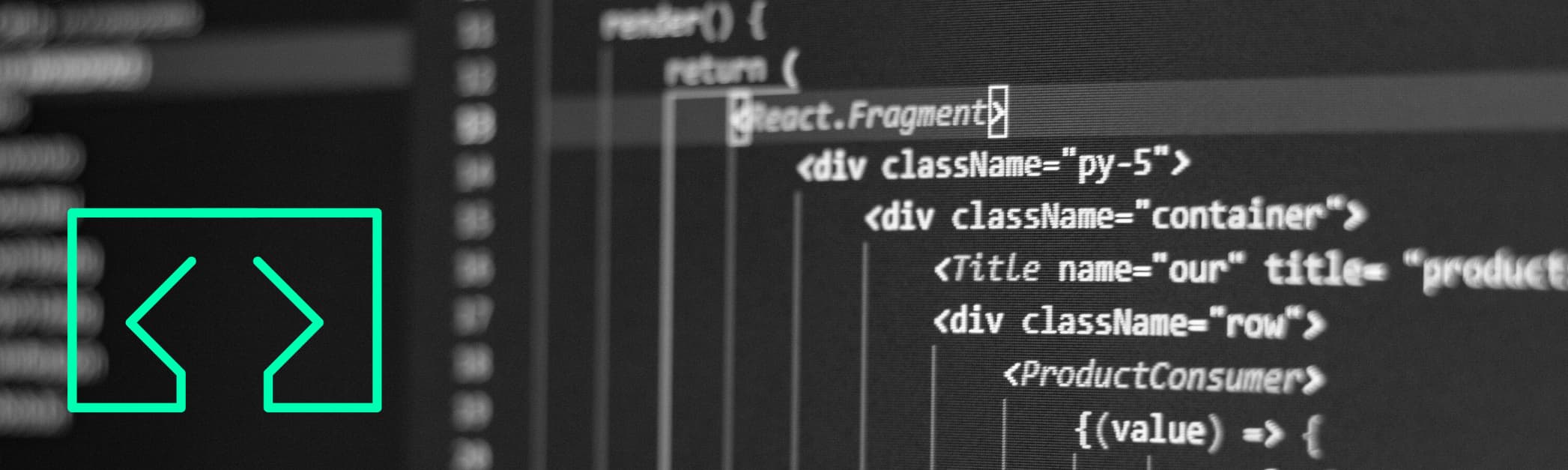 Codezeilen und Web Development Agentur Icon